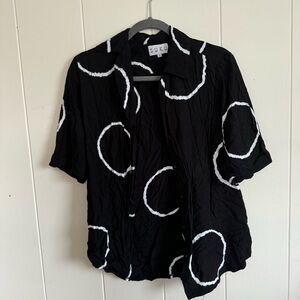 Suku Black Button Down Shirt 0